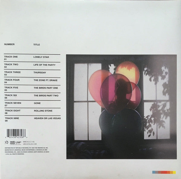 The Weeknd : Thursday (2xLP, Ltd, Mixtape, RE, Dec)