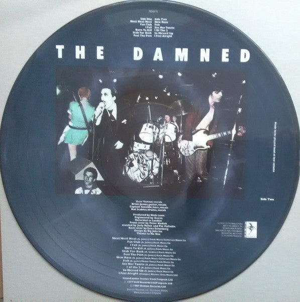 The Damned : Damned Damned Damned (LP, Album, Pic, RE)