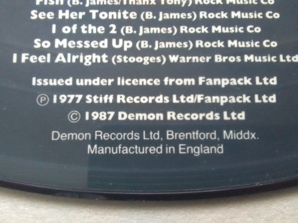The Damned : Damned Damned Damned (LP, Album, Pic, RE)