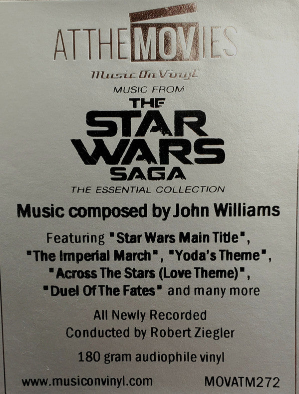 John Williams (4) : Music From The Star Wars Saga (The Essential Collection) (2xLP, Comp, RE)