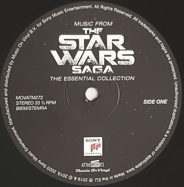 John Williams (4) : Music From The Star Wars Saga (The Essential Collection) (2xLP, Comp, RE)