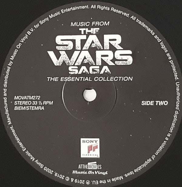 John Williams (4) : Music From The Star Wars Saga (The Essential Collection) (2xLP, Comp, RE)