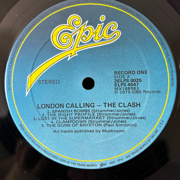 The Clash : London Calling (2xLP, Album)