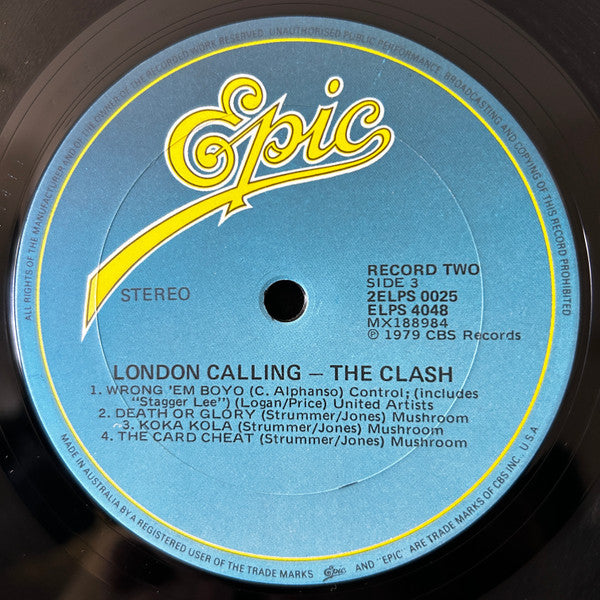 The Clash : London Calling (2xLP, Album)