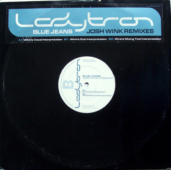 Ladytron : Blue Jeans (Josh Wink Remixes) (12", Ltd, Promo)