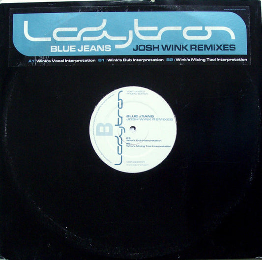 Ladytron : Blue Jeans (Josh Wink Remixes) (12", Ltd, Promo)