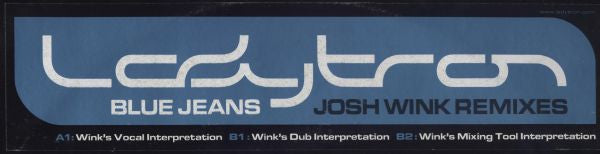 Ladytron : Blue Jeans (Josh Wink Remixes) (12", Ltd, Promo)