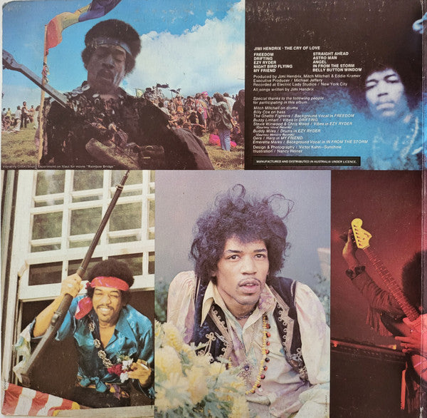 Jimi Hendrix : The Cry Of Love (LP, Album, Gat)