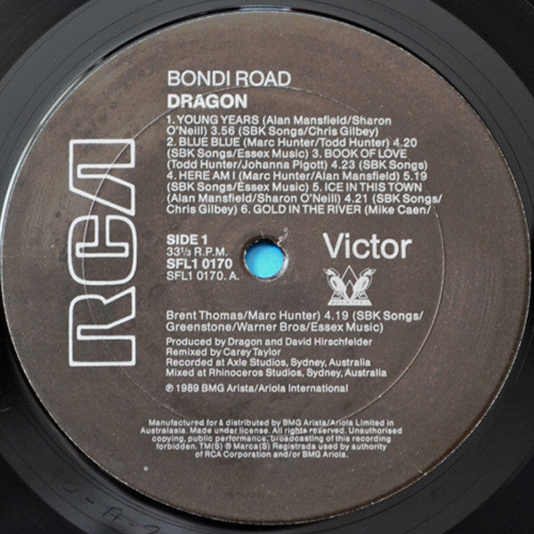 Dragon (5) : Bondi Road (LP, Album)
