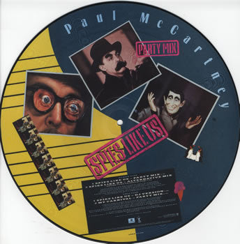 Paul McCartney : Spies Like Us (12", Pic)
