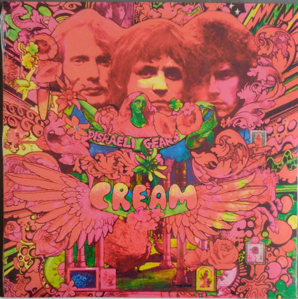 Cream (2) : Disraeli Gears (LP, Album, RE, RP, 180)