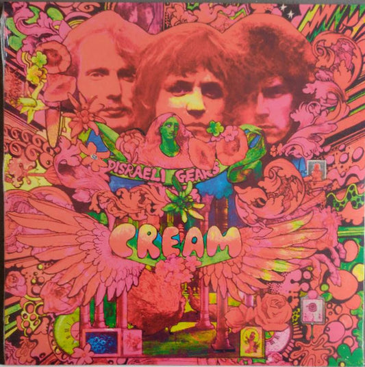 Cream (2) : Disraeli Gears (LP, Album, RE, RP, 180)