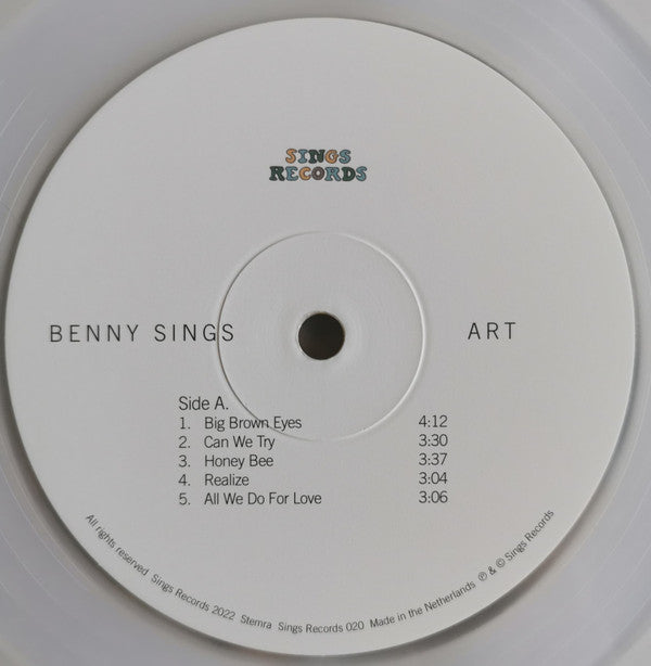 Benny Sings : Art (LP, Album, Ltd, Cre)