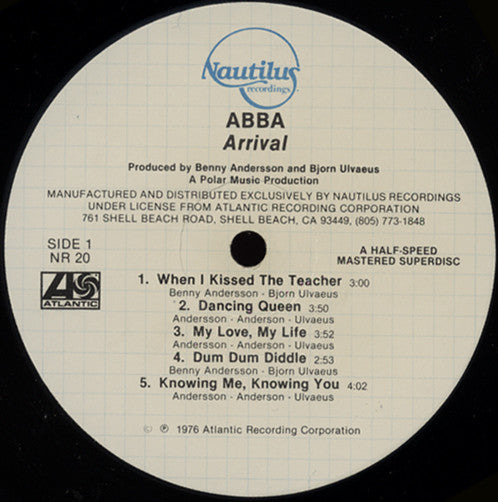 ABBA : Arrival (LP, Album, RE, RM, Hal)