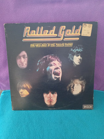 The Rolling Stones : Rolled Gold (The Very Best Of The Rolling Stones) (2xLP, Album, Comp, Mono, Blu)