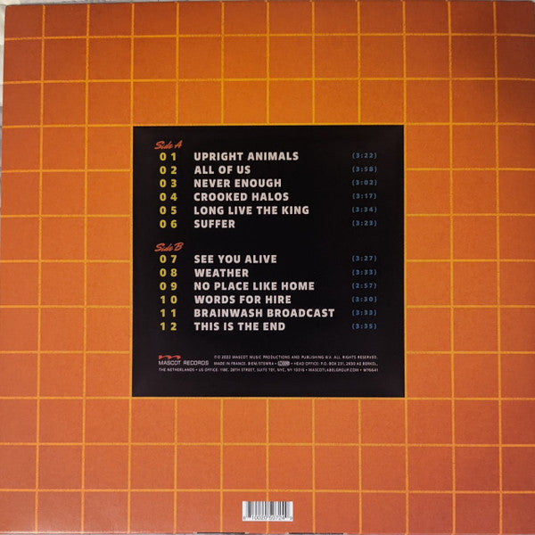 Dragged Under : Upright Animals (LP, Tra)