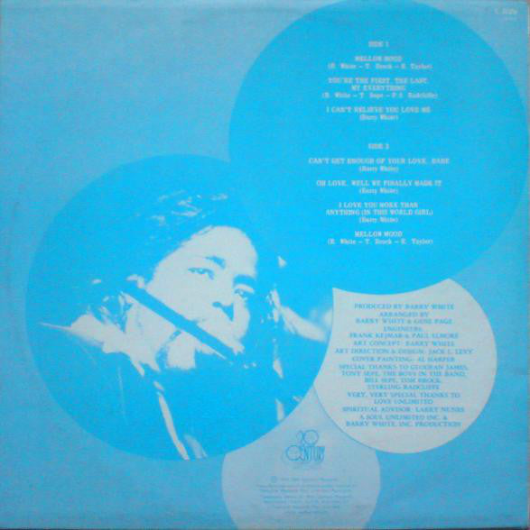 Barry White : Can't Get Enough (LP, Album)