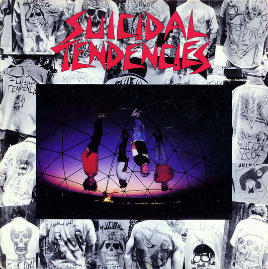 Suicidal Tendencies : Suicidal Tendencies (LP, Album, RE, Whi)
