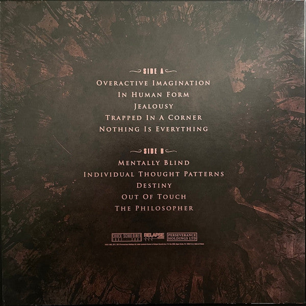 Death (2) : Individual Thought Patterns (LP, Album, RE, RM, Rem)