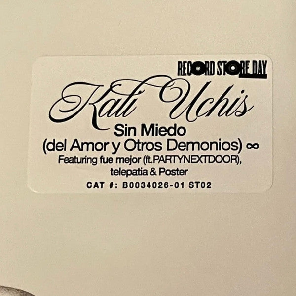 Kali Uchis : Sin Miedo (del Amor y Otros Demonios) ∞ (LP, Album, RSD, Ltd, RE, Cle)