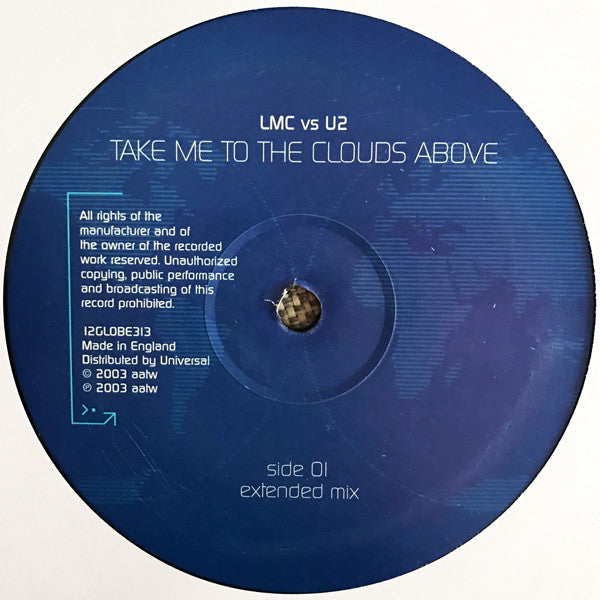 LMC Vs U2 : Take Me To The Clouds Above (12", Single)