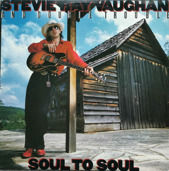 Stevie Ray Vaughan & Double Trouble : Soul To Soul (LP, Album)
