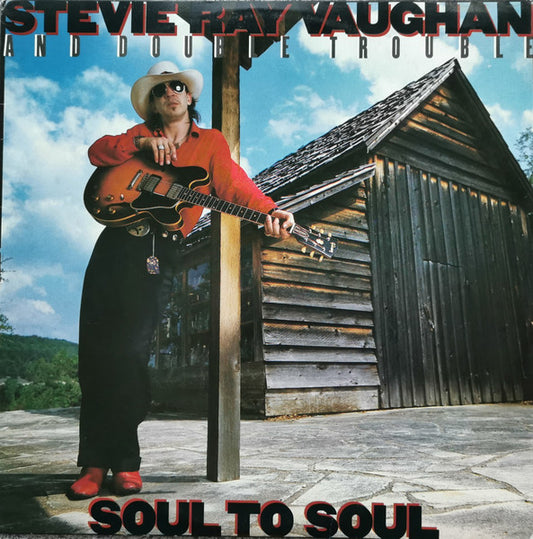 Stevie Ray Vaughan & Double Trouble : Soul To Soul (LP, Album)