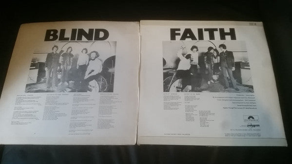 Blind Faith (2) : Blind Faith (LP, Album, RE, Gat)