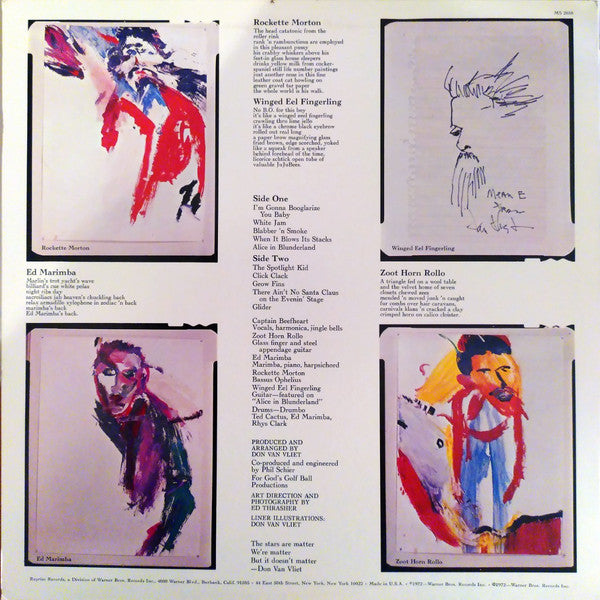 Captain Beefheart : The Spotlight Kid (LP, Album, RE, Bla)