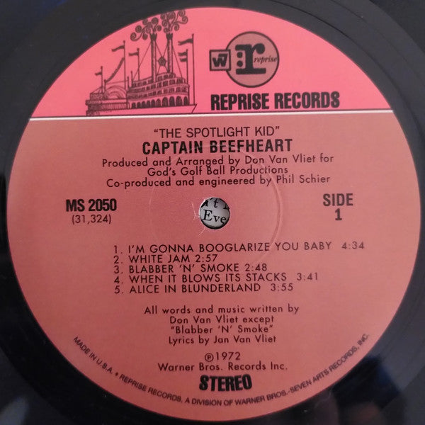 Captain Beefheart : The Spotlight Kid (LP, Album, RE, Bla)