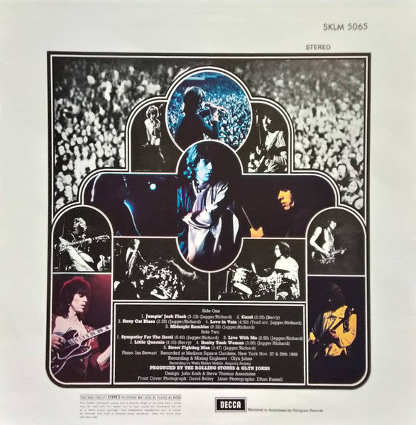 The Rolling Stones : Get Yer Ya-Ya's Out! - The Rolling Stones In Concert (LP, Album, RE)