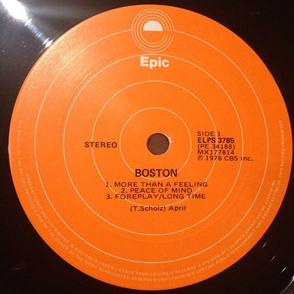 Boston : Boston (LP, Album)