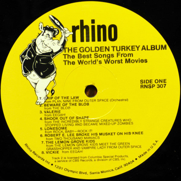 Various : The Golden Turkey Album: The Best Songs From The Worst Movies (LP, Comp)