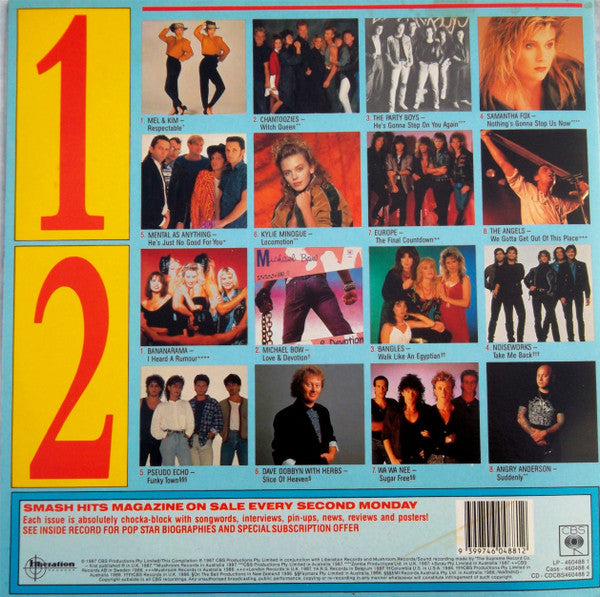 Various : Smash Hits 87 (LP, Comp, Gat)
