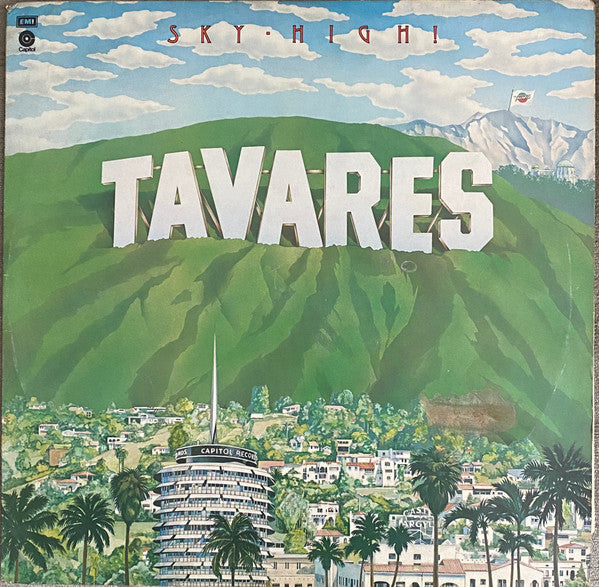 Tavares : Sky-High! (LP, Album, red)