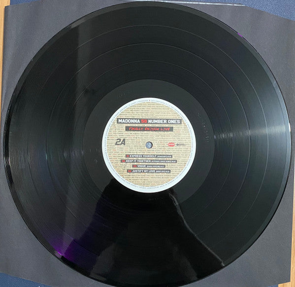 Madonna : Finally Enough Love (50 Number Ones) (Box, Comp, Ltd, RM + 3xLP, Red + 3xLP, 180)