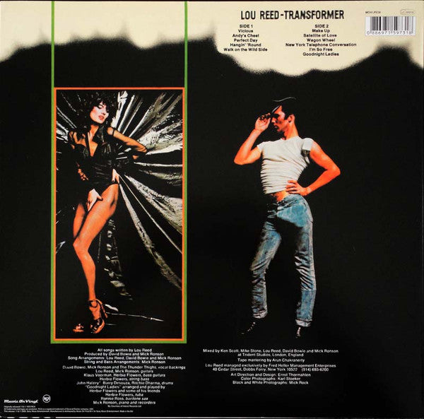 Lou Reed : Transformer (LP, Album, RE, 180)