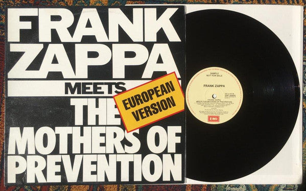 Frank Zappa : Frank Zappa Meets The Mothers Of Prevention (European Version) (LP, Album, Promo)