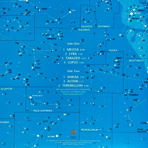 Fripp & Eno : The Equatorial Stars (LP, Album, RE, 200)