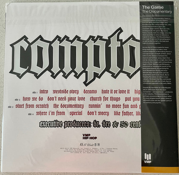 The Game (2) : The Documentary (2xLP, Album, Club, RE, RM, Red)