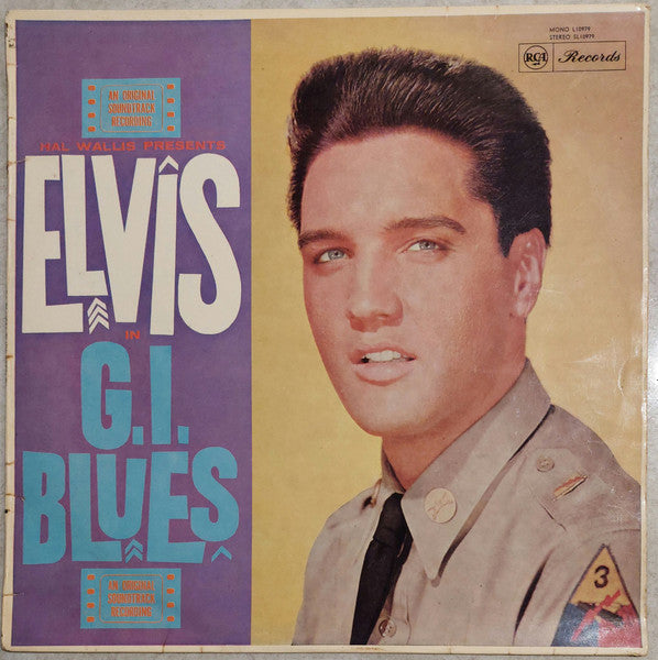 Elvis Presley : G.I. Blues (LP, Album, A.A)