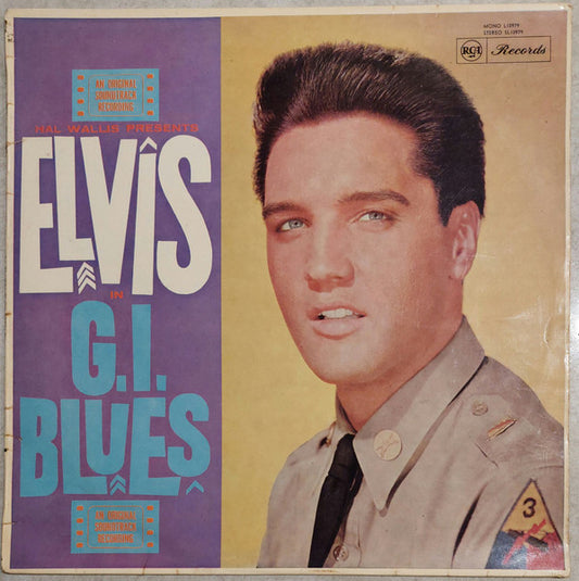 Elvis Presley : G.I. Blues (LP, Album, A.A)