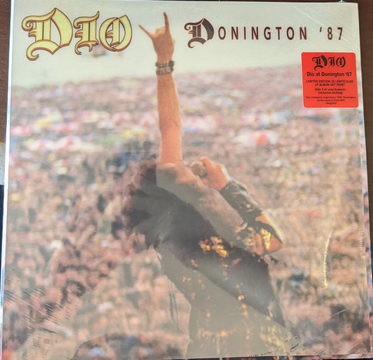 Dio (2) : Donington '87 (LP + LP, S/Sided, Etch + Album, Ltd, RM, 3D )