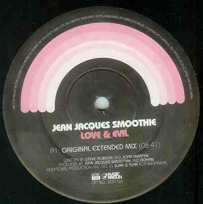 Jean Jacques Smoothie : Love & Evil (12")