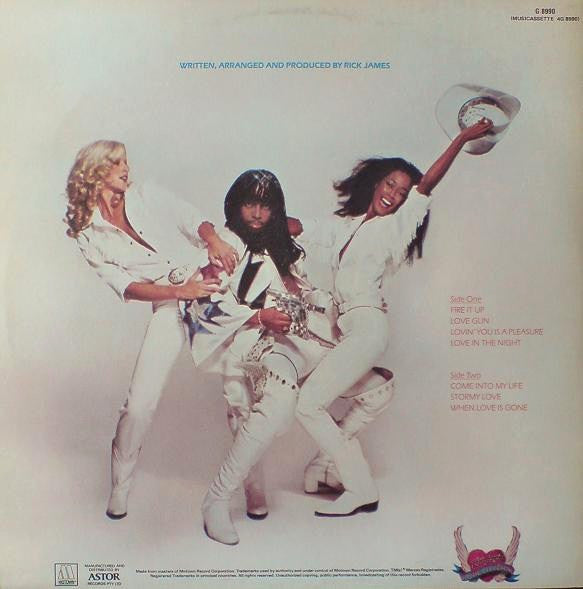 Rick James : Fire It Up (LP, Album)