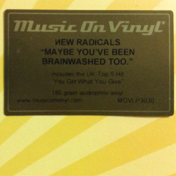 New Radicals : Maybe You've Been Brainwashed Too (2xLP, Album, RE, 180)