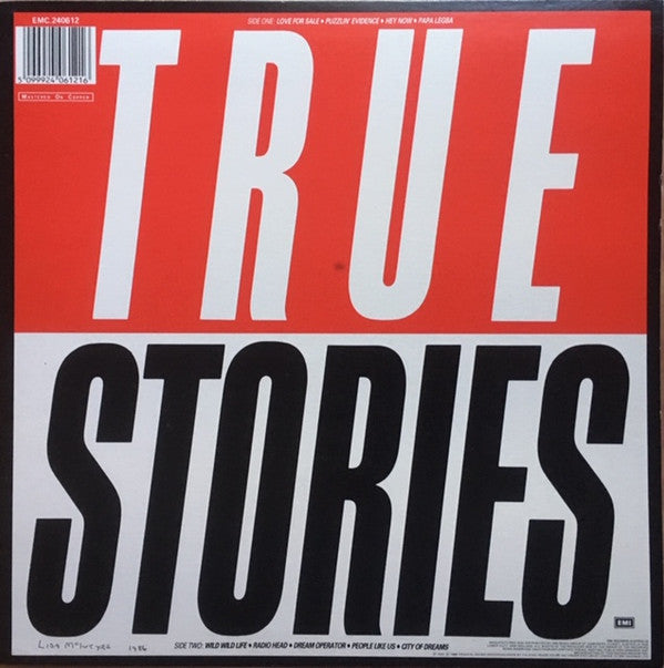 Talking Heads : True Stories (LP, Album)