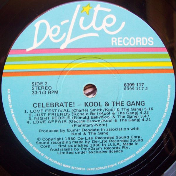 Kool & The Gang : Celebrate! (LP, Album)