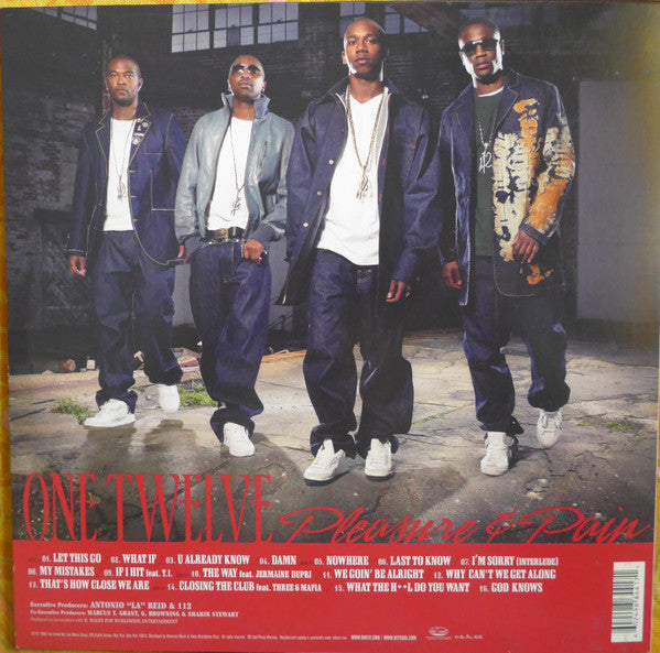One Twelve* : Pleasure & Pain (2xLP, Album)