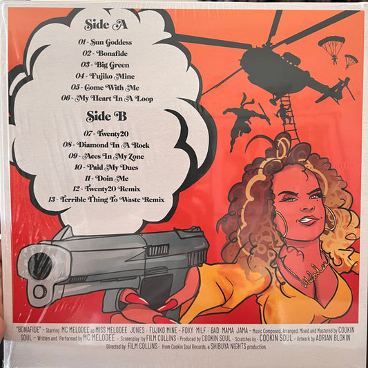 Melodee (2), Cookin' Soul : Bonafide (LP, Album, Ltd, Ora)
